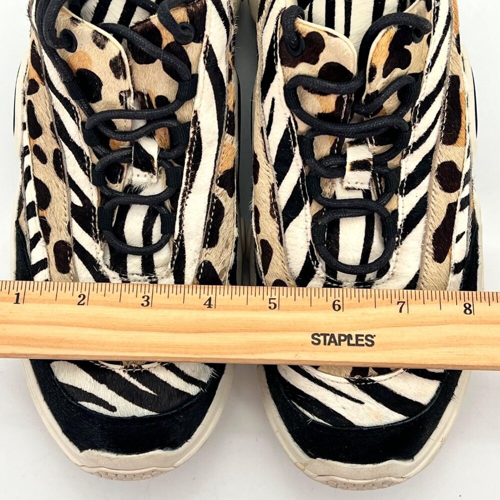 Mark Nason Los Angeles Neo Block Mix Up Animal Print Sneakers Shoes Womens 8.5 - Picture 16 of 16